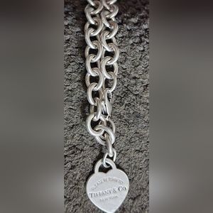 Tiffany heart bracelet.